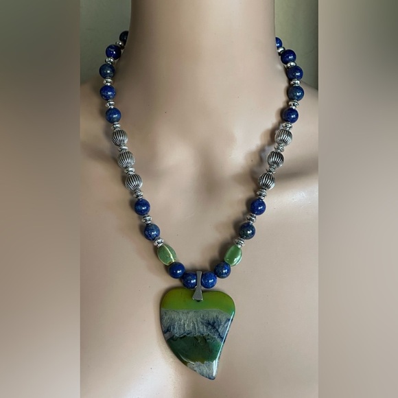 24 inch Mixed bead necklace NWOT - Picture 8 of 15